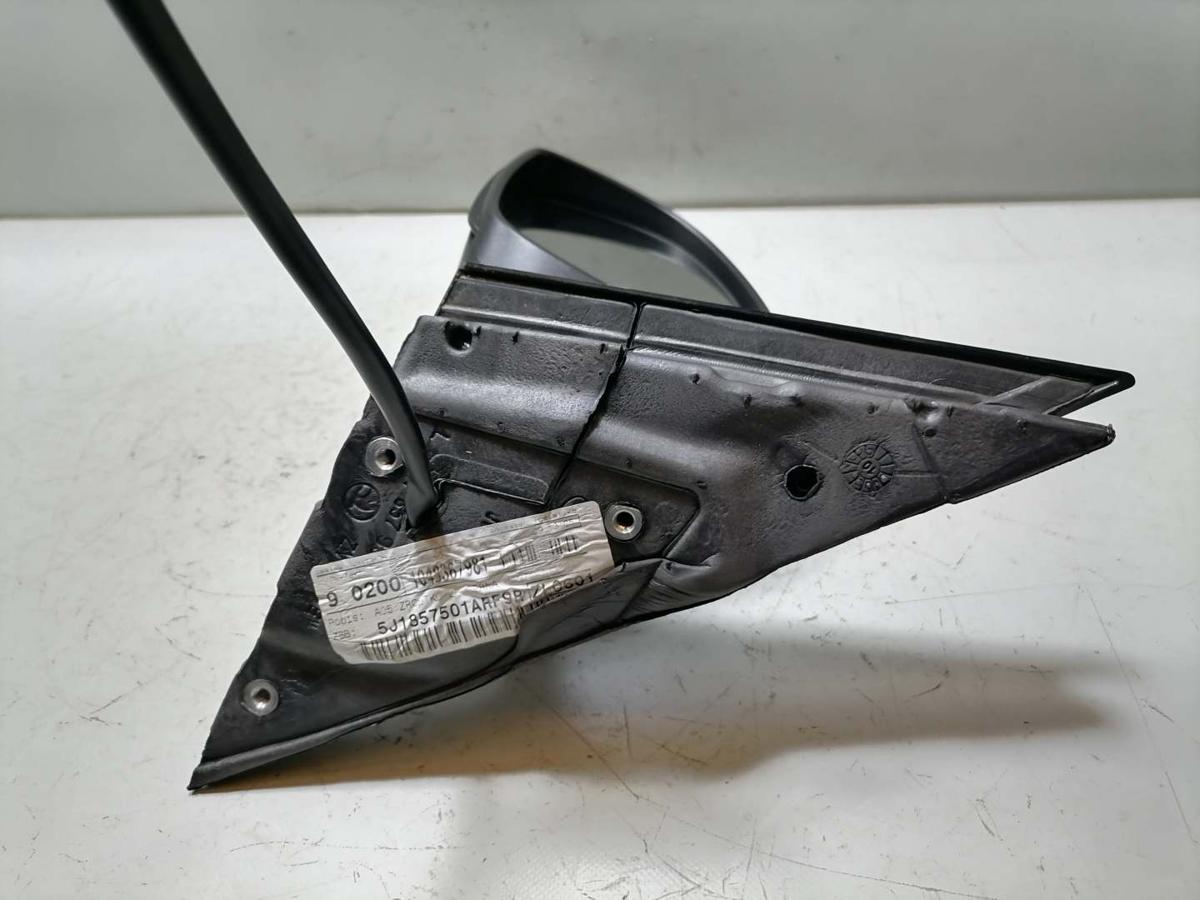 Skoda Roomster original Au&szlig;enspiegel links LF9R Black Magic elektrisch verstellbar Bj.2010